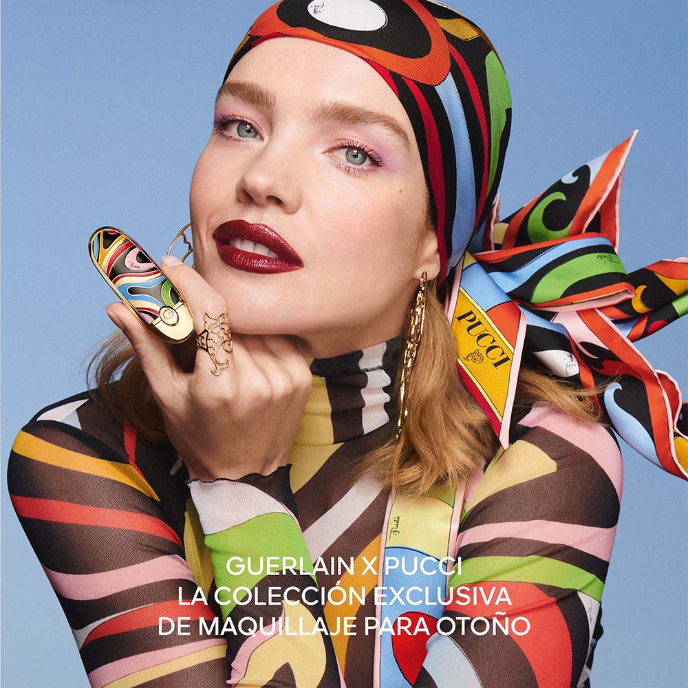 MÉTÉORITES MARMO SWIRL PERLAS DE POLVOS REVELADORAS DE LUZ EDICIÓN LIMITADA COLECCIÓN PUCCI (POLVOS ILUMINADORES PARA ROSTRO)